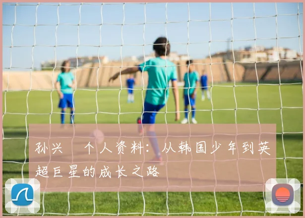 孙兴慜个人资料：从韩国少年到英超巨星的成长之路